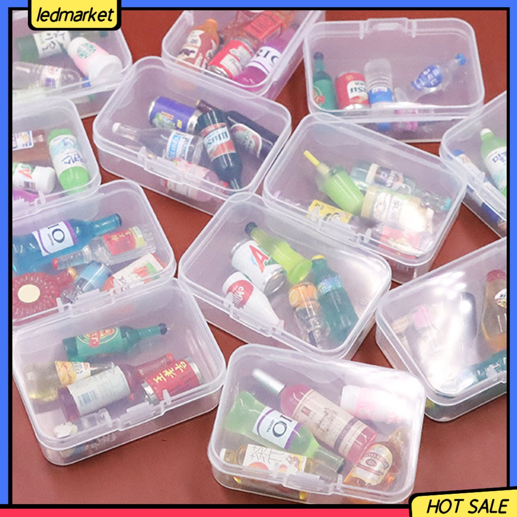 Bộ 5 Mô Hình Bình Bánh Quy / Thức Ăn Độc Đáo Dễ Phối Đồ Trang Trí Nhà Búp Bê