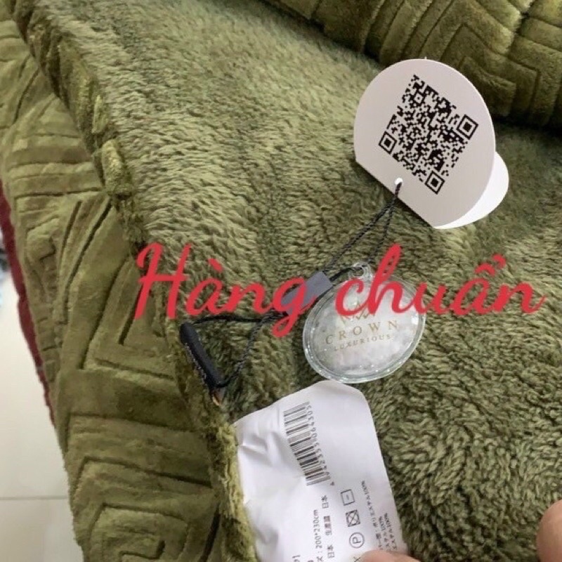 Chăn lông thỏ ,chăn CROW chính hãng nhập khẩu cao cấp