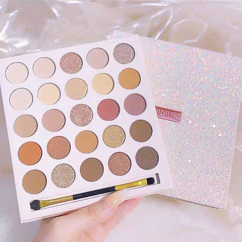 Phấn mắt, Bảng Mắt ROTO 12 màu nhũ lì bắt sáng xinh xắn hot trend Zuzu