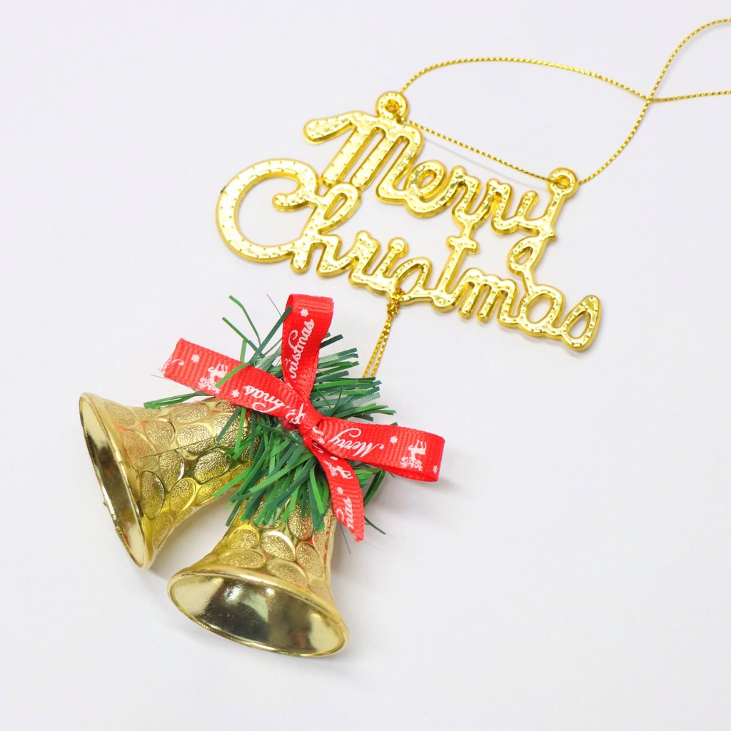 Chùm Chuông Merry Christmas CC02 Trang Trí Giáng Sinh Cây Thông Noel