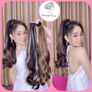Tóc giả cột thanh quấn light cao cấp ❤️ free ship 50k
