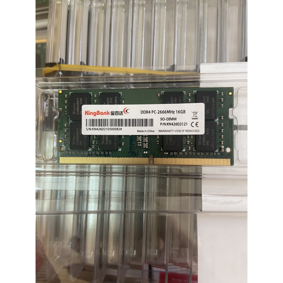 DDRam Kingbank 16Gb cho Laptop bus 2666
