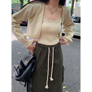 Set len croptop trơn