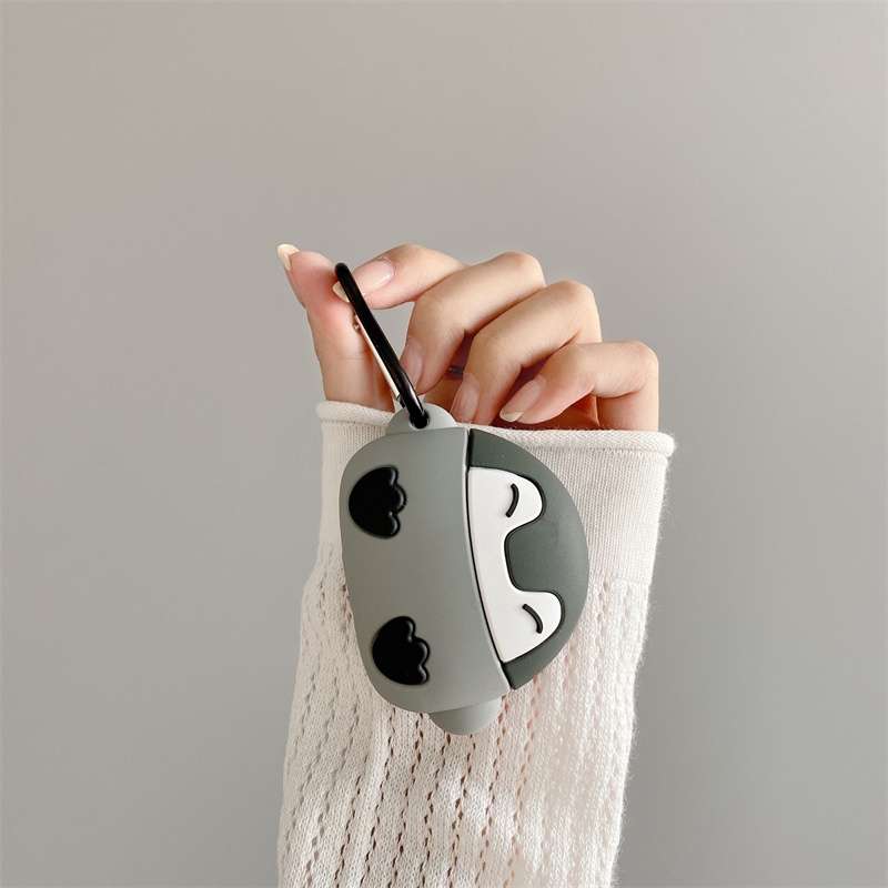 Vỏ Bảo Vệ Hộp Sạc Tai Nghe AirPods Pro 1 2 3 Bằng Silicon Hình Chim Cánh