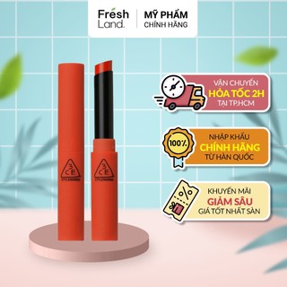 Son kem lì 3CE Slim Velvet Lip Color siêu mịn lâu trôi