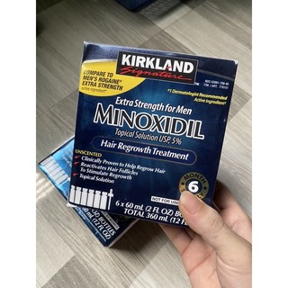 Dung dịch minoxidil kirkland mọc râu và tóc của mỹ