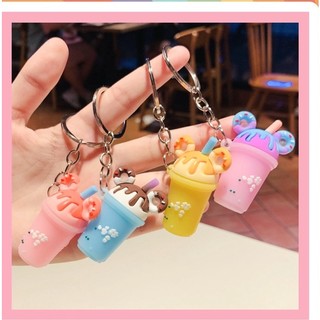 Móc Khóa Hình Ly Trà Sữa Dễ Thương