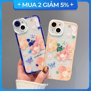 Ốp lưng Realme C2/Realme 5s/Realme C11/....dẻo trong in hình Sunflower