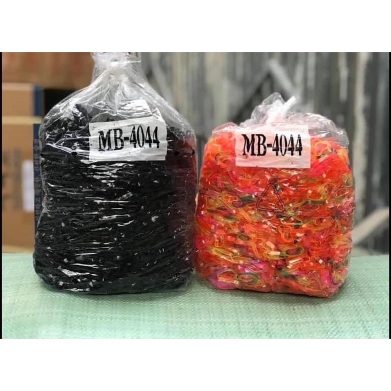 Chun nịt buộc tóc nhiều màu bịch 1kg