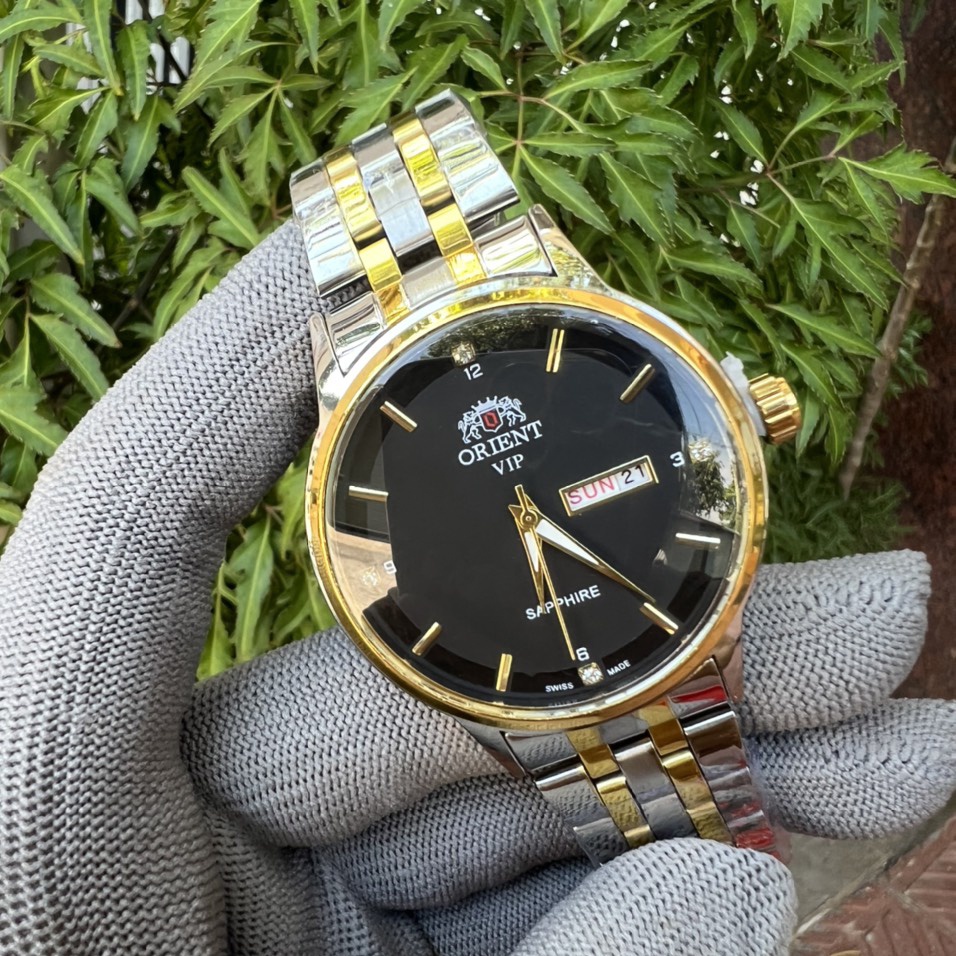 Đồng Hồ Nam Orient, Đồng hồ OR02 Nam, Dây thép đúc cao cấp, chống xước, chống nước thẻ bảo hành 12 tháng
