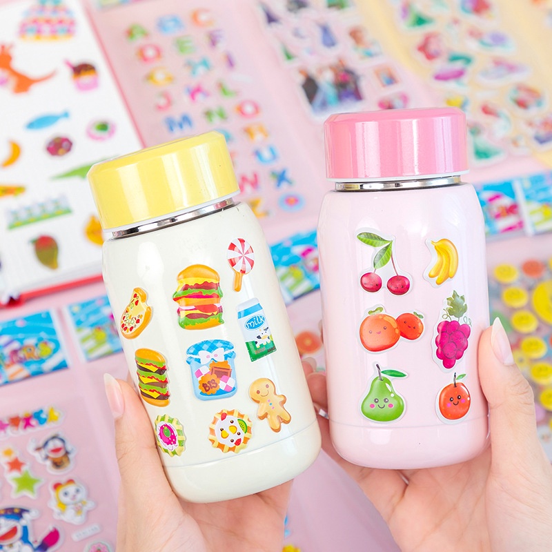 🍉Sticker 3D nổi trang trí sổ sách, bình nước, điện thoại chống thấm nước 20gr DUASHOP.