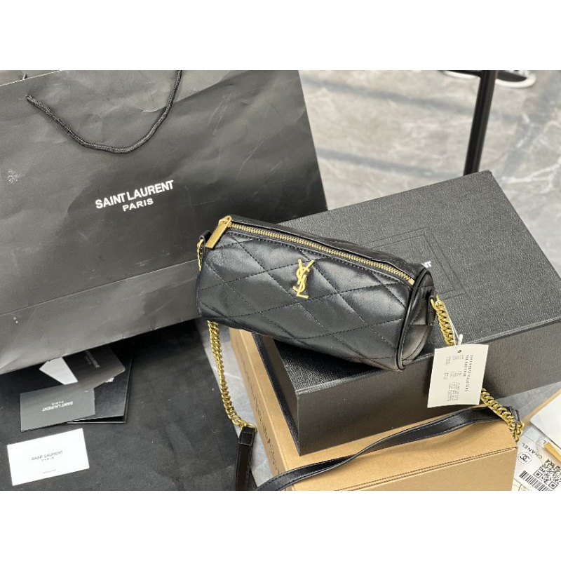 Túi đeo chéo nữ Bowling da mịn logo sắc nét sz21x10cm fullbox hãng