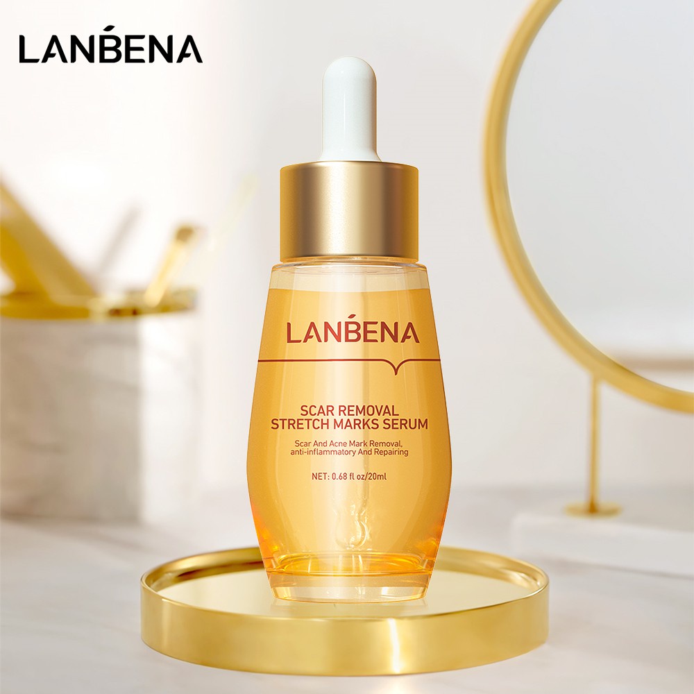 Serum LANBENA giảm sẹo làm trắng da thu nhỏ lỗ chân lông 20ml