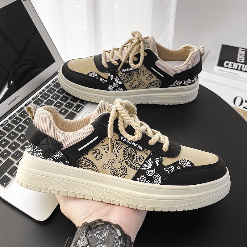 VANS Giày Thể Thao Canvas Cổ Thấp Họa Tiết Hoa Thời Trang Mùa Thu 2022 Cho Nam