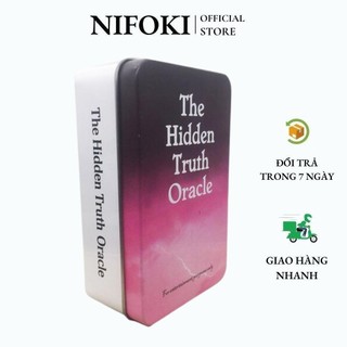 Bộ Bài The Hidden Truth Oracle Hộp Sắt Nifoki