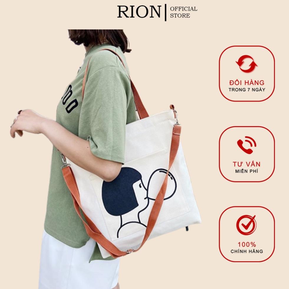 Túi Xách Nữ | Túi Đeo Chéo Canvas Trẻ Trung Năng Động | TD02
