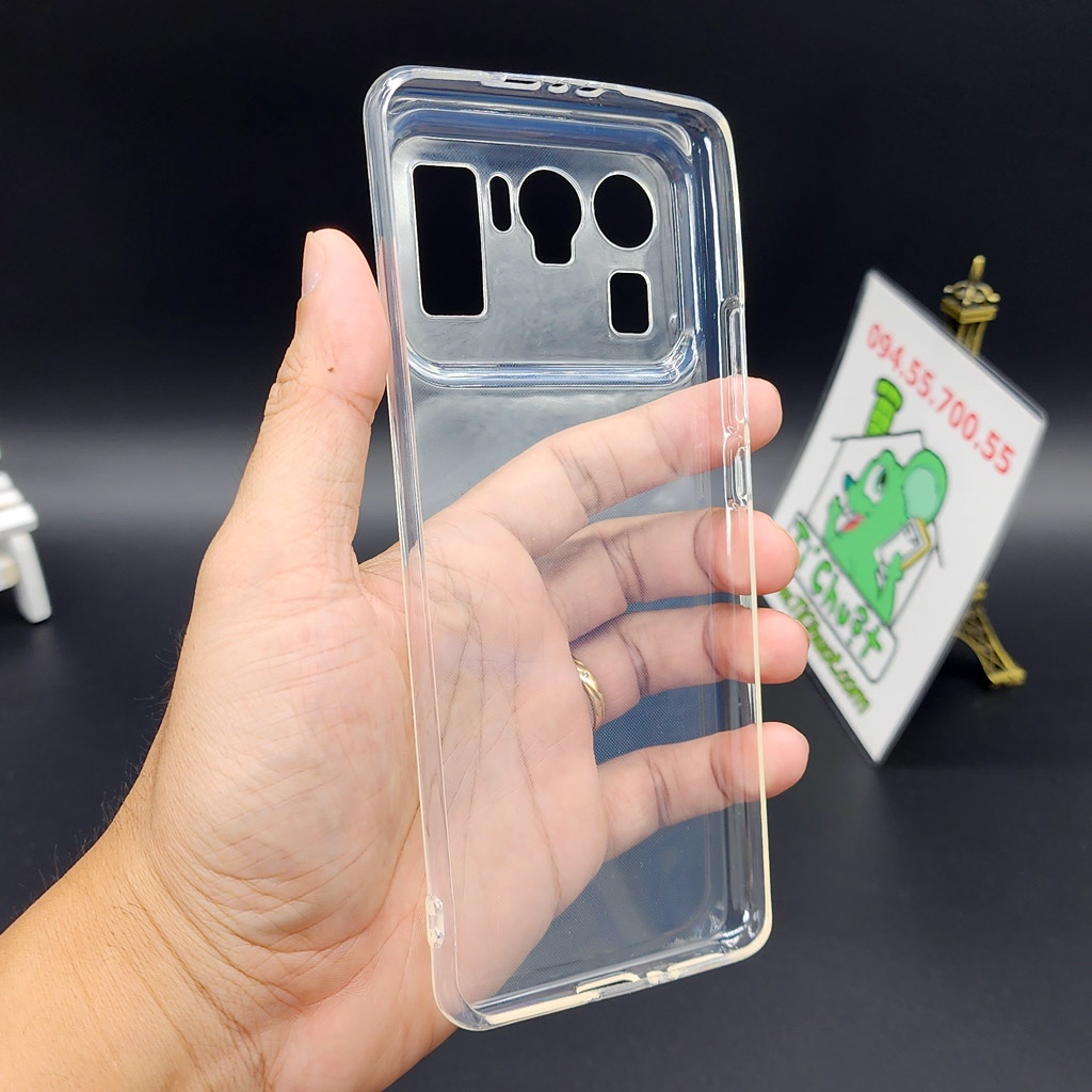 [Chính Hãng GOR-Ảnh Thật] Ốp lưng Xiaomi Mi 11 ULTRA Silicon Dẻo Trong Suốt