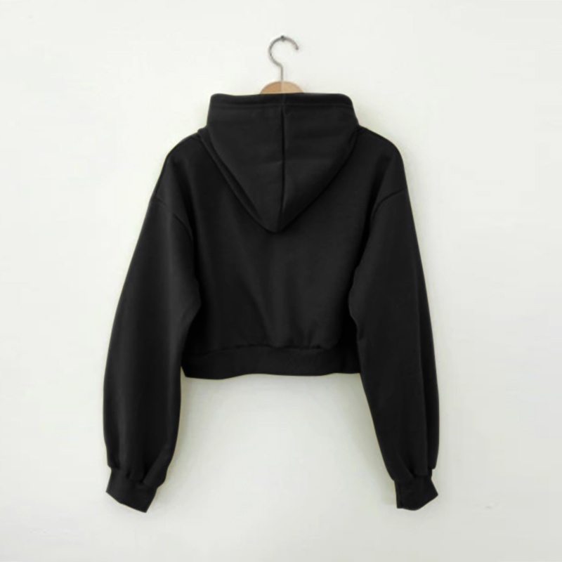 Áo hoodie ZANZEA tay dài phong cách Hàn Quốc thời trang dành cho nữ