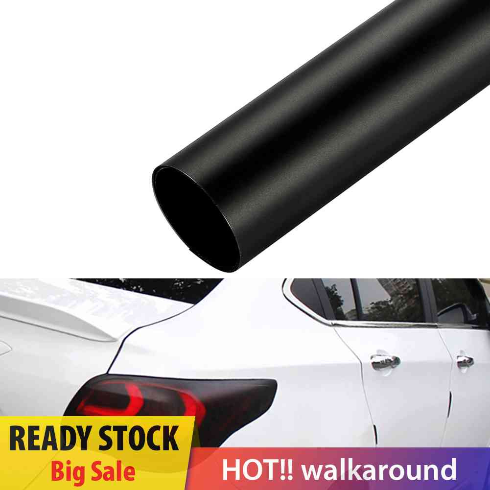 Miếng DáN Vinyl MàU Đen NháM 30x100cm DáN ĐèN Pha Xe Hơi