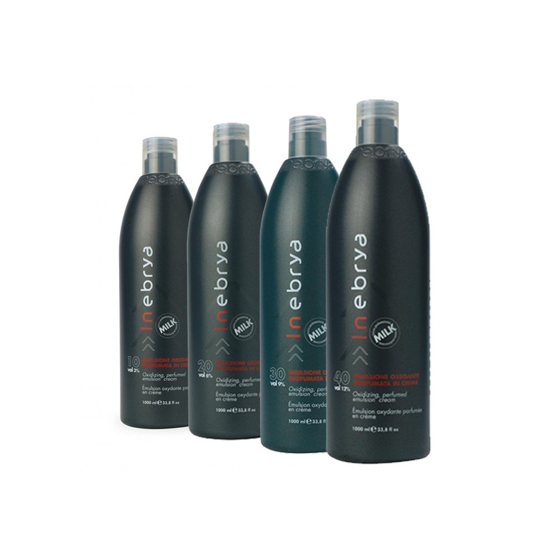 Dung dịch Oxy trợ nhuộm Inebrya 1000ml I Made in Italia
