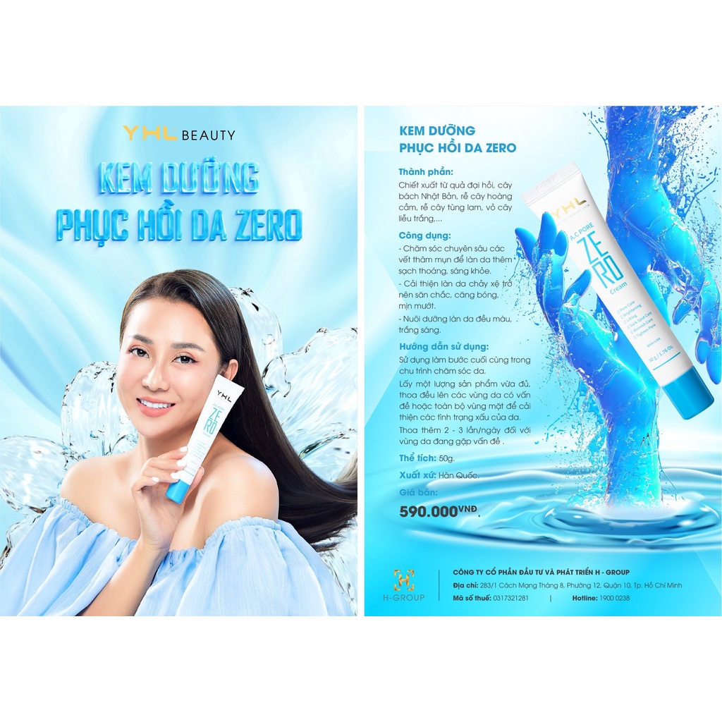 Kem Dưỡng Phục Hồi Da YHL (YHL A.C PORE ZERO CREAM)
