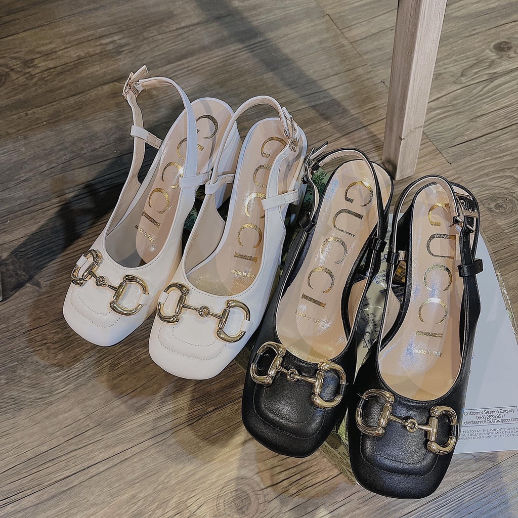 Sandal Gót Vuông Khóa D SD2062