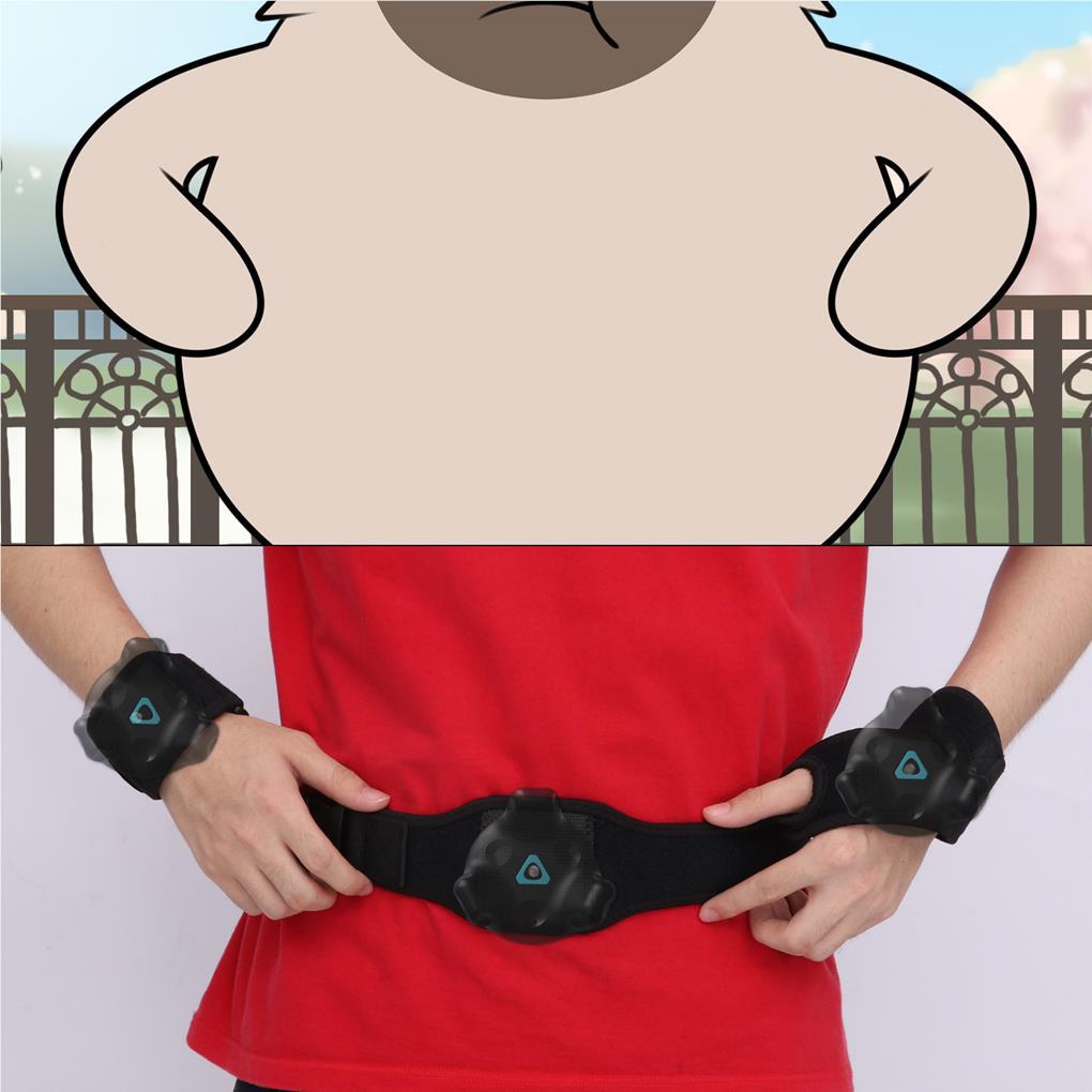 Dây Đai Đeo Cổ Tay Màu Đen Thay Thế Cho Thiết Bị Định Vị Vive