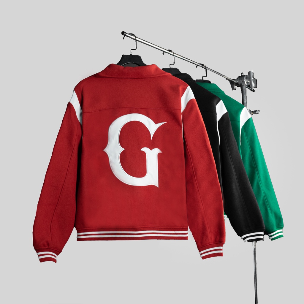 Áo khoác bomber varsity jacket The Bad God Big G