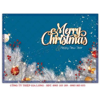 Thiệp Giáng Sinh Noel (Mẫu Ngẫu Nhiên)