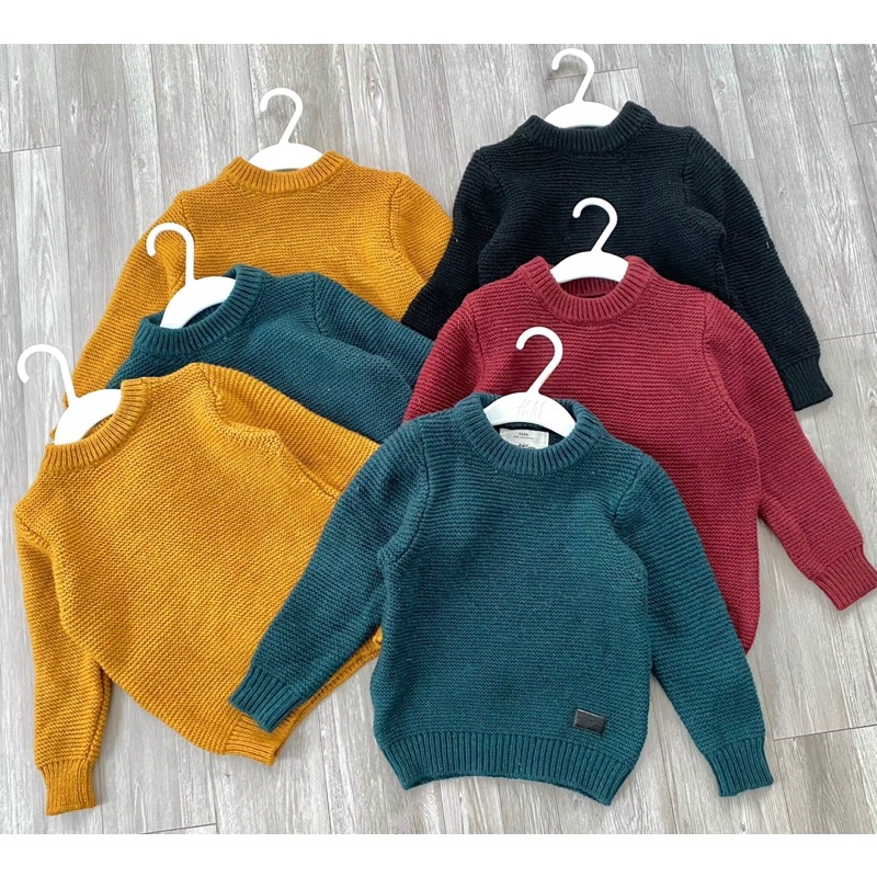 Áo len zara bé trai sz đại 5y-13/14t