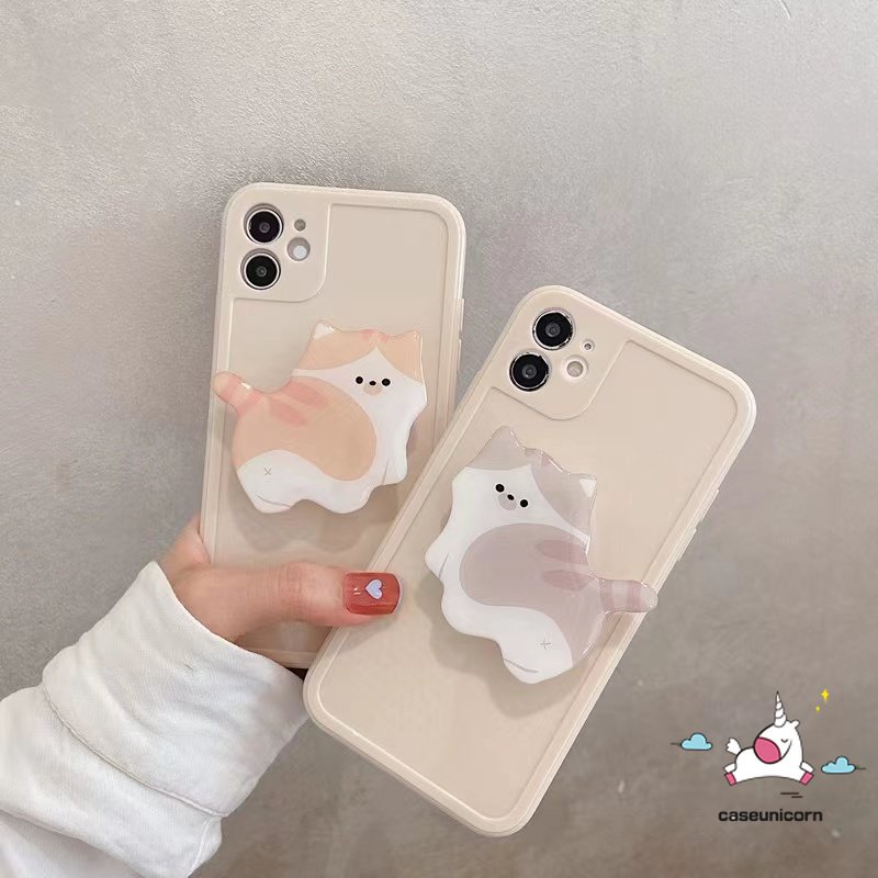Giá Đỡ Điện Thoại Hình Mèo Hoạt Hình Đáng Yêu