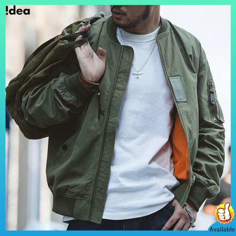 Áo Khoác Bomber MA-1 Thời Trang Vintage Cho Nam