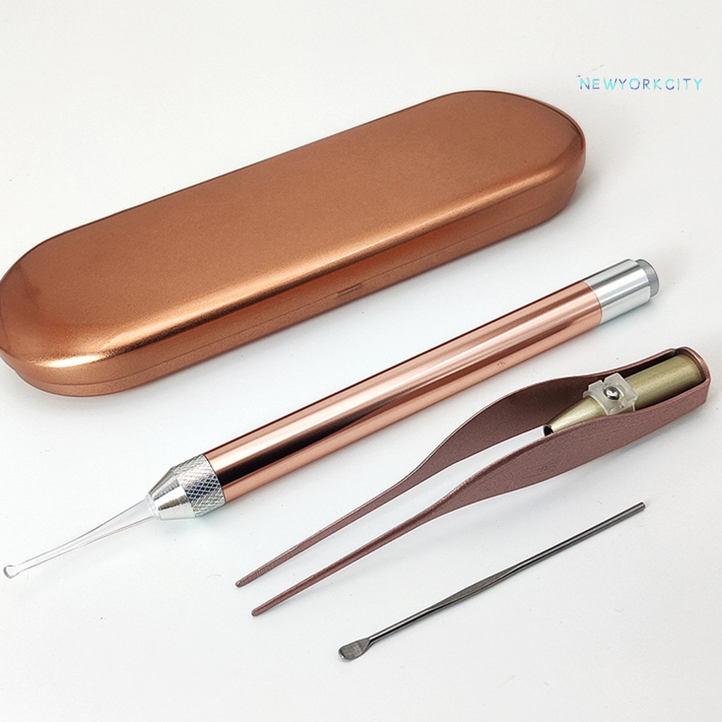 1 Bộ Nhíp Lấy Ráy Tai Chống Trượt Trọng Lượng Nhẹ Tiện Dụng
