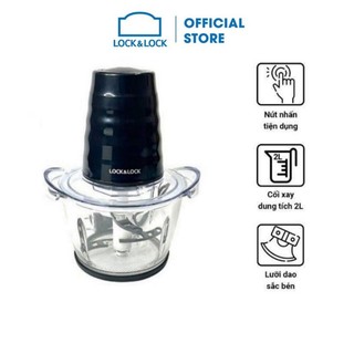 May xay thực phẩm lock&lock meat chopper ejm156blk, 1.0l - bh 12 tháng