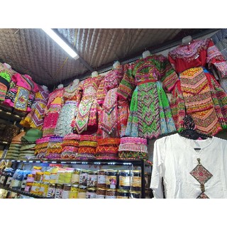 COMBO BỘ TRANG PHỤC DÂN TỘC BÉ GÁI - VẤN , DÙ
