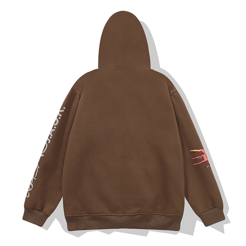 Áo Khoác Hoodie Travis Scott Phối Khóa Kéo Cá Tính Cho Cún Cưng