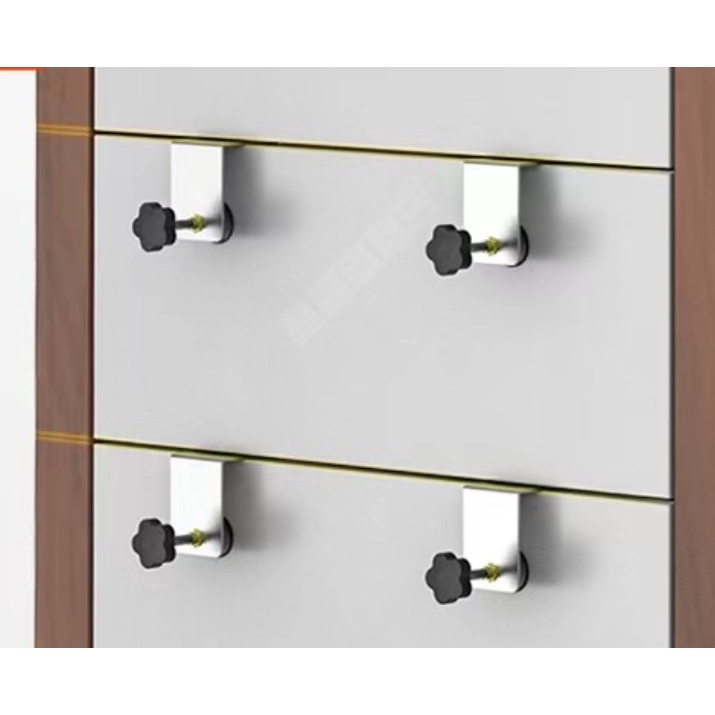 Kẹp cố định mặt hộc ngăn kéo tủ