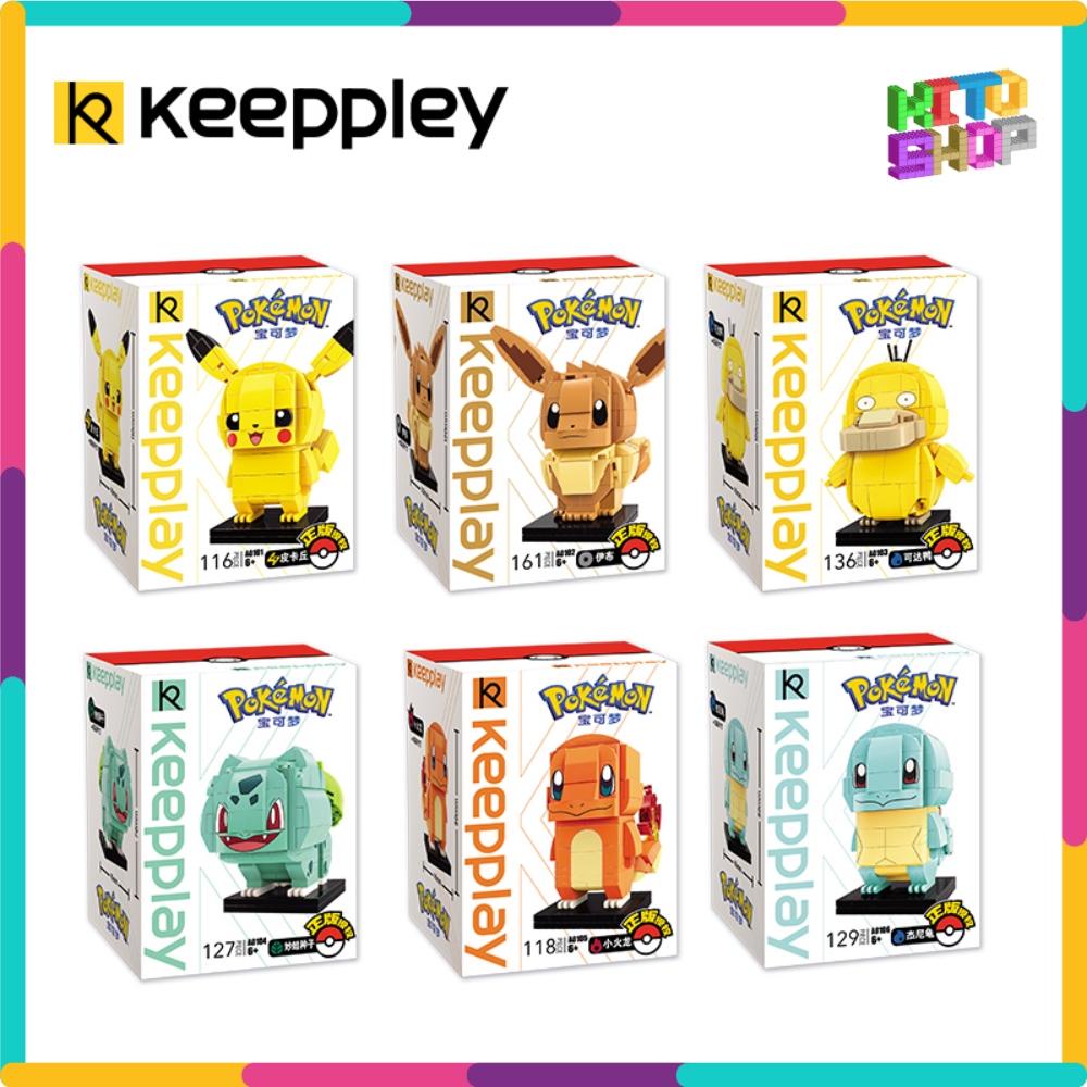 Đồ Chơi Lắp Ráp Keeppley Pokemon Pikachu Hoạt Hình Truyện Tranh A0101 Brickheadz 116 Chi Tiết Cho Trẻ Từ 6 Tuổi