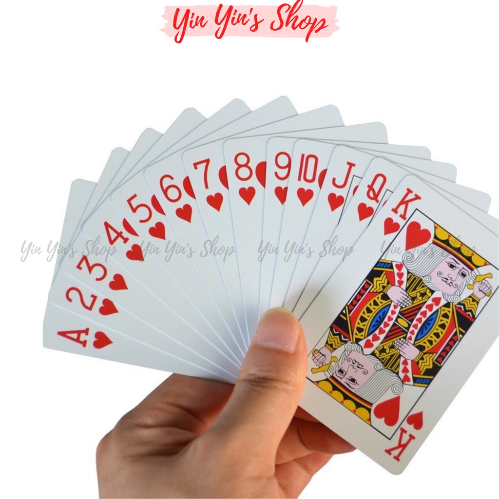 Bài Tây 52 lá Double K tú lơ khơ dùng chơi tiến lên, bài cào, xì dách