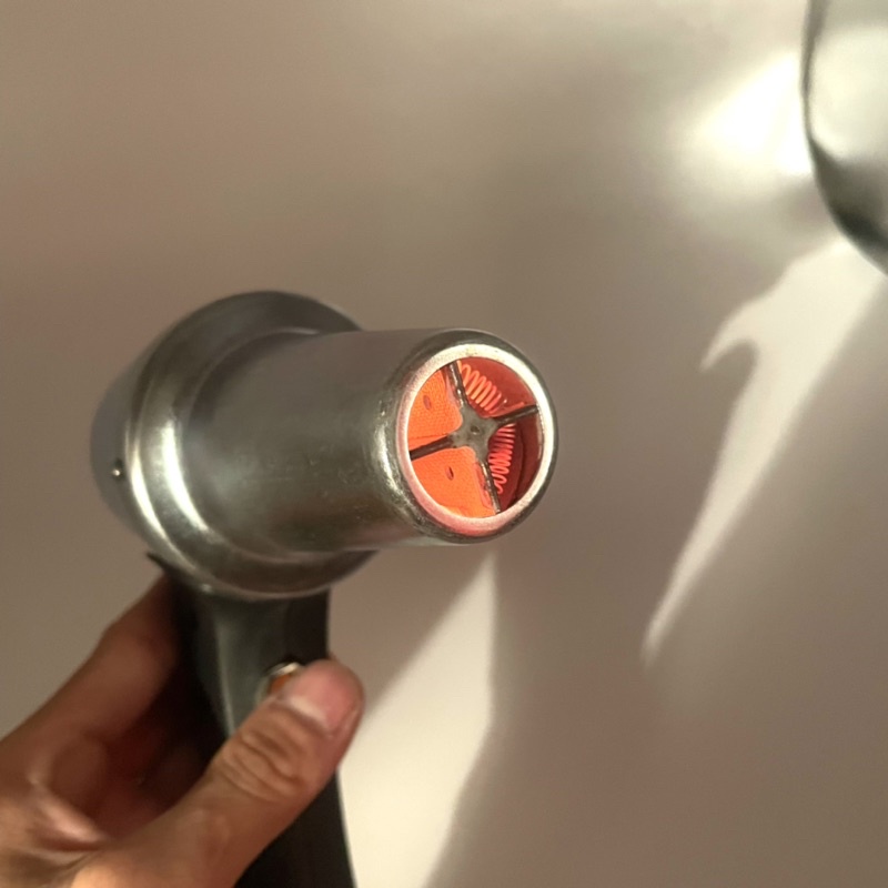 Máy khò nhiệt - Máy sấy dán keo xe, Decal xe máy, Ôto, Laptop, Điện thoại mẫu cũ thởi đầu