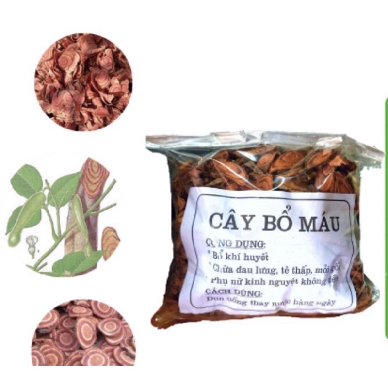1Kg Cây bổ máu nguyên chất loại 1,thơm,sạch
