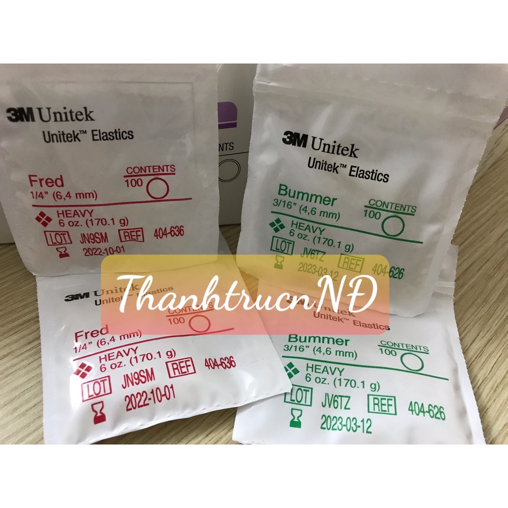 Chun kéo liên hàm, thun niềng răng 3M 6Oz- Thun chỉnh nha, niềng răng