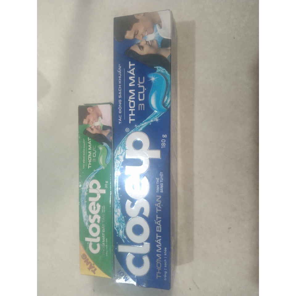 Com po các loại Kem đánh răng closeup 180g