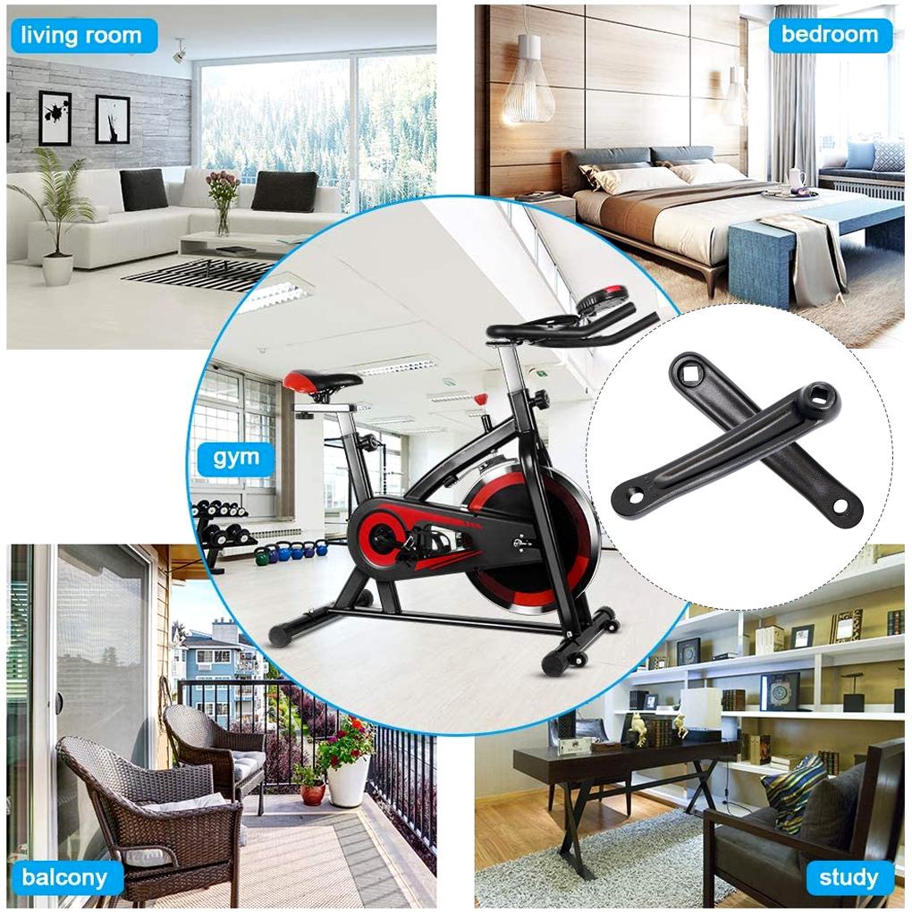 1 Cặp Tay Quay Trái / Phải Bằng Hợp Kim Nhôm Cho Xe Đạp Leo Núi