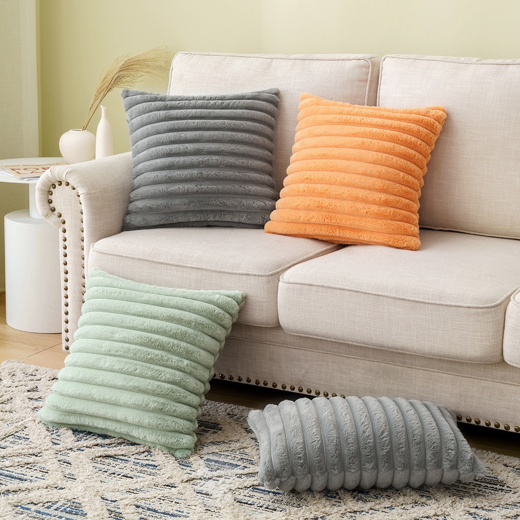 Gối Phòng khách Phòng ngủ 45x45 Áo gối Sofa Ngắn sang trọng Gối mềm Đệm Giáng sinh Lễ hội mùa xuân Trang trí