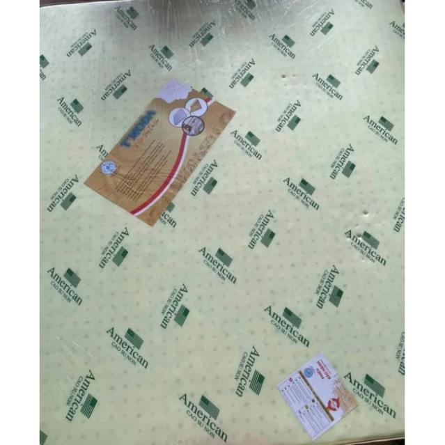 Nệm cao su American đủ kích thước 1m, 1m2, 1m4, 1m6, 1m8,,, Độ cao 10cm, 15cm, 20cm