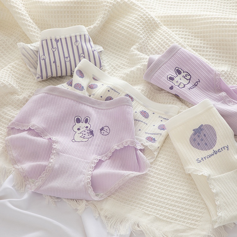 quần nót nữ cotton vải mềm cao cấp KIMCHIBIKINI quần sịp nữ dễ Thương mềm mại thoáng mát siêu đẹp QL031