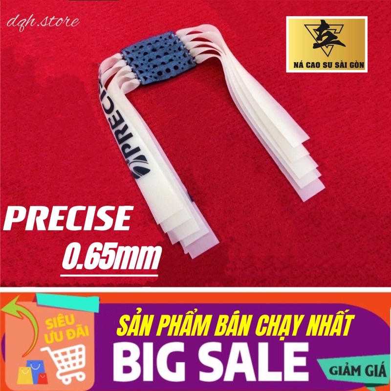 Dây thun ná cao su Precise 065mm cột sẵn khổ thun kéo tới gò má dùng cho ná cao su chạc kẹp, dây ná cao su chính hãng