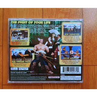 Game ps1 Tekken 3 no brand