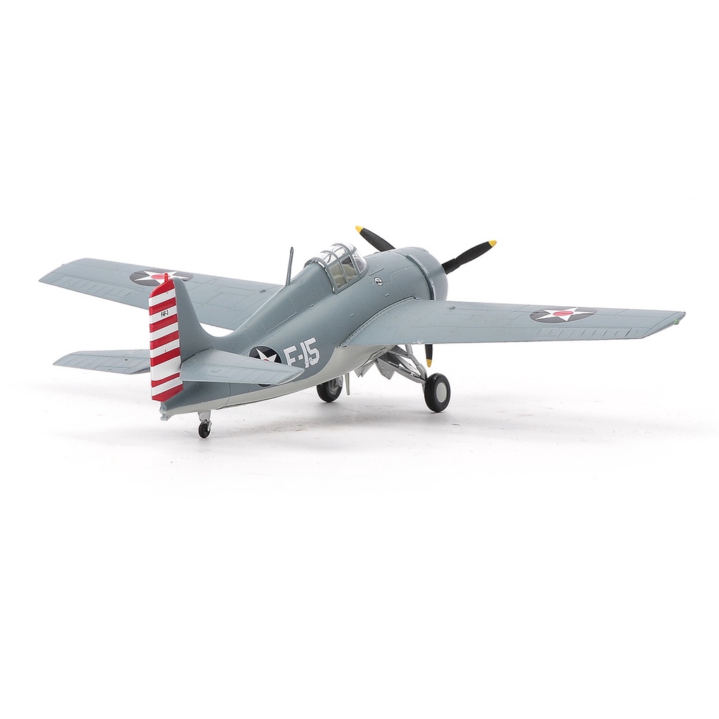 Mô Hình Máy Bay Chiến Đấu Mỹ F4F Wildcat VF-3 Aboard USS LEXINGTON WWII Tỉ Lệ 1 / 72